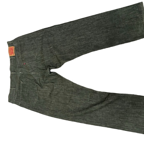 Levi's 501 Jeans White Oak Cone Denim Green 40x30.5 box X - Picture 6 of 9